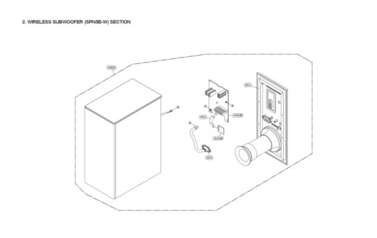 SUBWOOFER TCG37548103