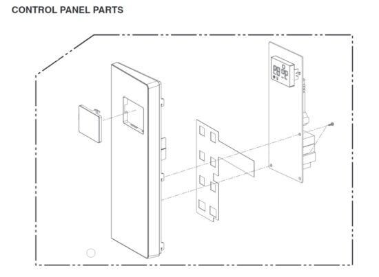 PNAEL DE CONTROL ACM75418917