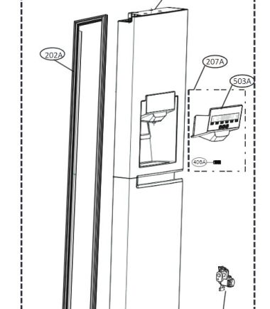 PUERTA DE CONGELADOR ADD76196314