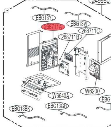 MODULO ELECTRONICO EBR82716245