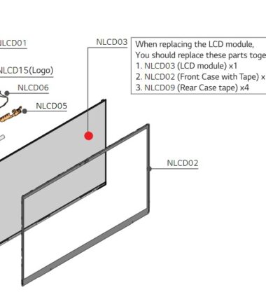 MODULO LCD EAJ65781101