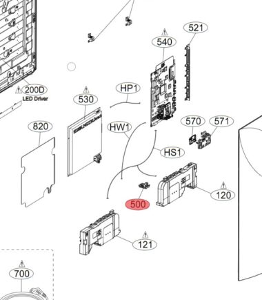 modulo de control EBR85660301