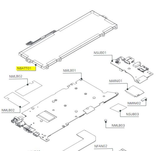 BATERIA PARA PORTATIL EAC64581412