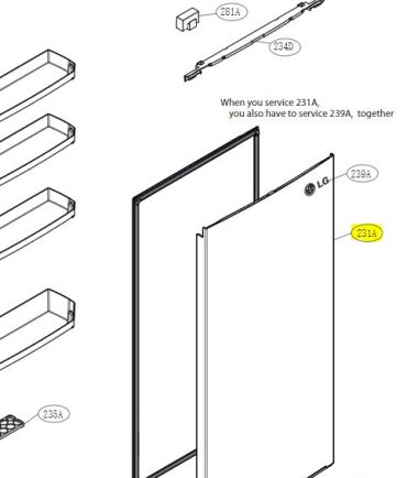 PUERTA DE FRIGORIFICO ADD76195862