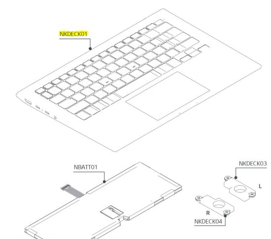 TECLADO DE PORTATIL AFP76393303