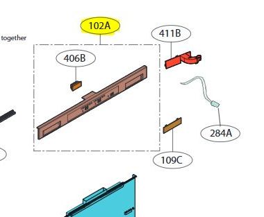 DISPLAY DE FRIGORIFICO ACQ90401801