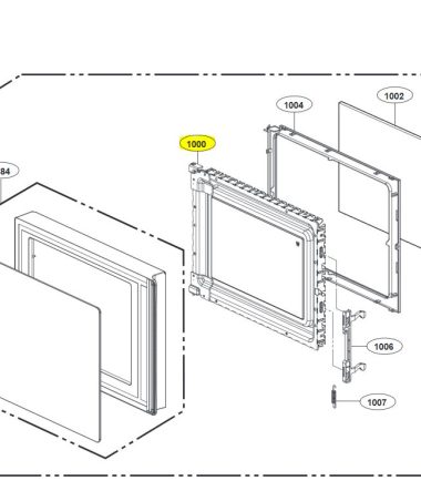 PARTE INTERMEDIA DE LA PUERTA ADV76228002