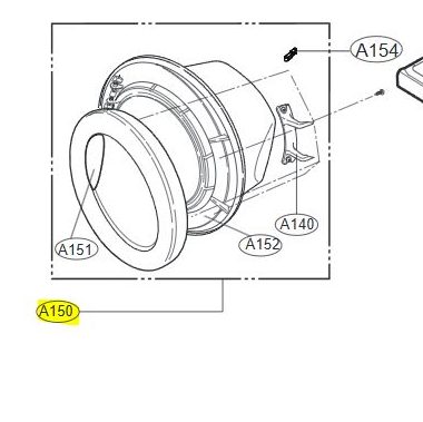 PUERTA COMPLETA 3581EN1002S