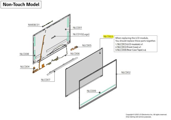 PANTALLA LCD DE PORTATIL EAJ65770201