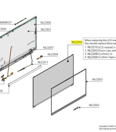 PANTALLA LCD PARA PORTATIL EAJ65893801