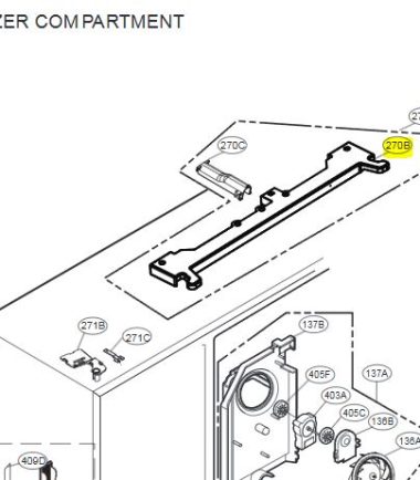 CUBIERTA DE BISAGRA MCK67750510