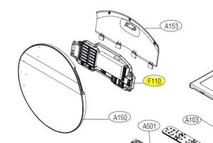 PANEL DISPLAY EBR86350402