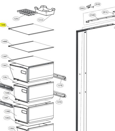 BANDEJA DE CONGELADOR AHT74973916