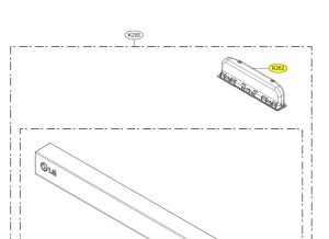 TIRADOR DE LA PUERTA MEB63734003