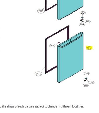 PUERTA DE CONGELADOR ADD76429913